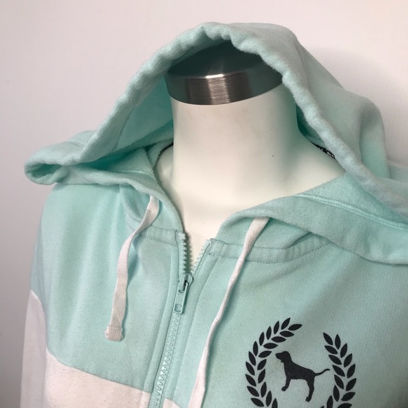 SOLD ❌ Classic VS PINK hoodie zip up sweatshirt - Picture 4 of 5